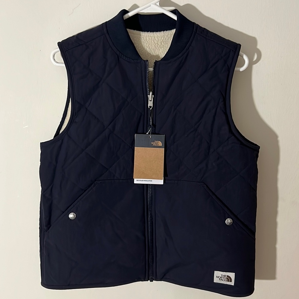 North Face Vest (adult medium but runs small, a smedium)! Perfect for layering!